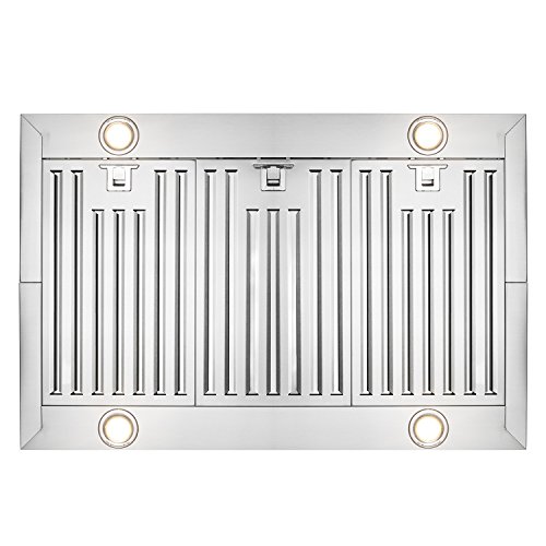 FIREBIRD 36" Stainless Steel Island Mount Powerful Cooking Fan Kitchen Vent Range Hood