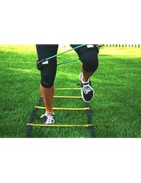 Bandas de resistencia cinética para las piernas de la agilidad de la velocidad, entrenamiento de máxima velocidad, correas de muslo tobillo, 8 bandas de ejercicio y fitness + bolsa de transporte para aumentar la resistencia muscular para todos los deporte