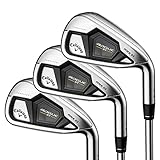 Callaway Golf Rogue ST Max OS Lite Iron Set (Right Hand, Graphite Shaft, Regular Flex, 7 Iron - PW, AW, Set of 5 Clubs)