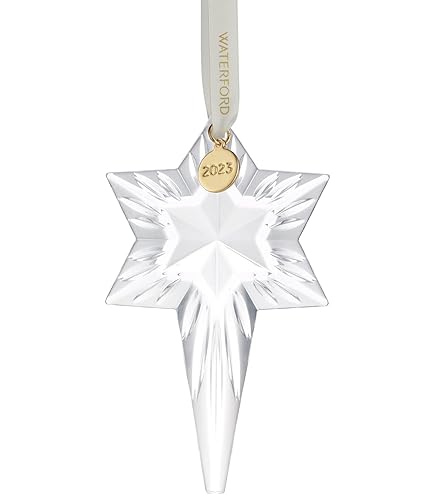  クリスタル　オーナメント　ウォーターフォード　クリスマス Amazon.com: Waterford Annual Snow Crystal Ornament 2024