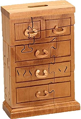 Amazon Com Bits And Pieces Chest Of Drawers Bank 3d Wooden