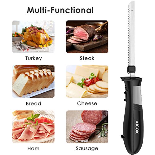 4 Aicok+Electric+Stainless+Kitchen+Serrated