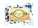 (24) Silk Two-tone Blue Roses Flower Head - 1.75