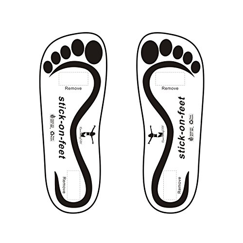 60Pairs(120feets) Spray Tanning DISPOSABLE STICK ON FEET PADS