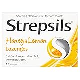 Strepsils Honey & Lemon Dual Action 16 Lozenges