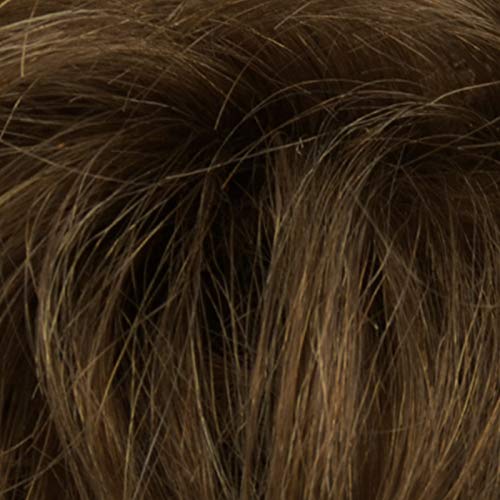 Feshfen 100 Human Hair Scrunchies 27 Strawberry Blonde Curly