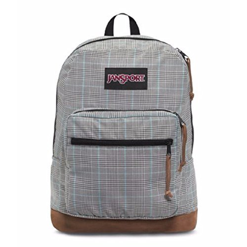 Jansport RIGHT PACK DIGITAL EDITION BACKPACK ( BLACK/WHITE SUITED PLAID)