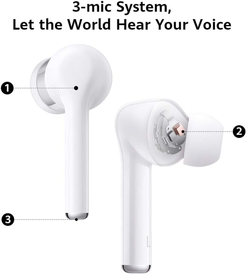HUAWEI FreeBuds 3i, Wireless Earbuds with Ultimate Active Noise Cancellation (3-mic System Earphones - Image 5