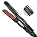 MARNUR Professional Hair Straightener Flat Iron Straightening Hair Ceramic Titanium Ion Plates Adjustable Temp Travel Size Dual Voltage 1 inch.