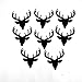 Hemarty Black Deer Cut Out, Deer Theme Decorations, Autumn Theme, Rustic Theme, Fall Decorations, Animal Party Supplies