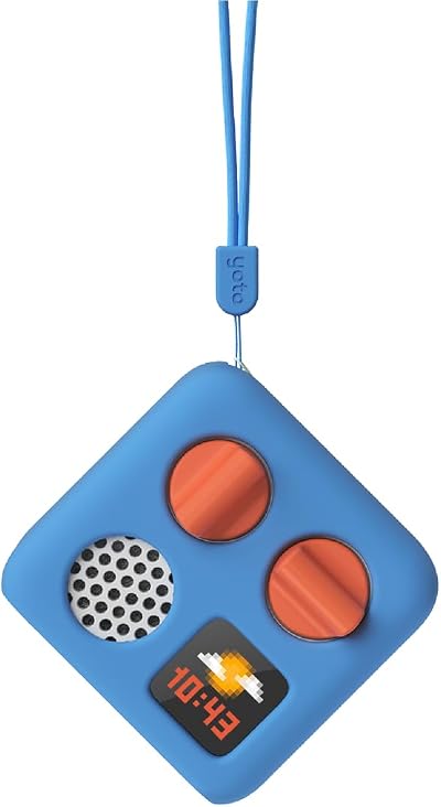 Yoto Mini Adventure Jacket Blue Bird with Wrist Lanyard – Protective Sleeve