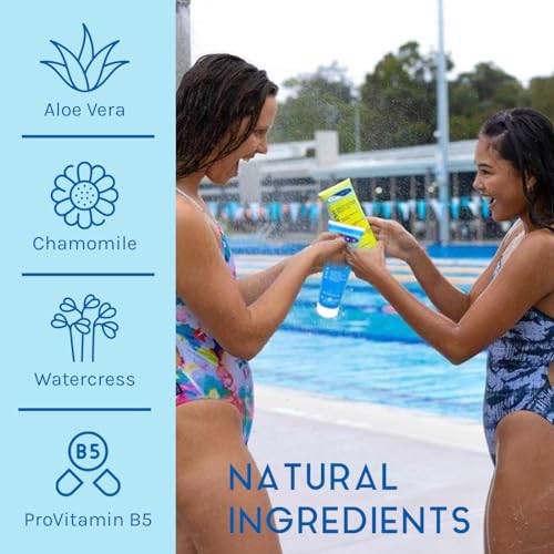 TRISWIM Chlorine Removal Body Wash & Swim Shampoo Set 8.5 fl oz Each | Complete Swim Care Kit with Aloe Vera, Pro-Vitamin B5, and Chamomile | Ideal for Hydrating Skin and Revitalizing Hair Post-Swim