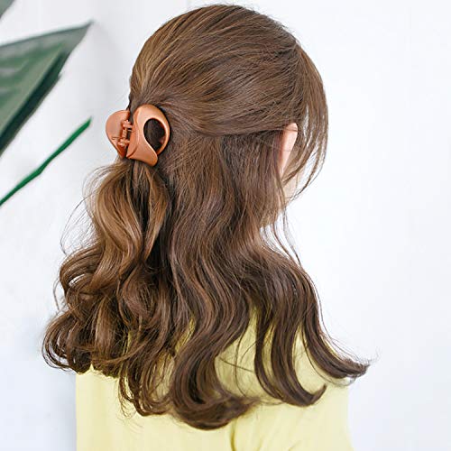 image for Fascigirl Jaw Clips, 12Pcs Hair Clamps Vintage Simple Irregular Non Sl