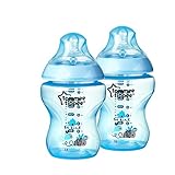 Tommee Tippee Bottles, Boy Deco, 9 Ounce, 2-Count