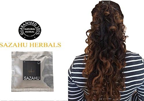 Sazahu Herbals MAXIMUM STRENGTH DHT BLOCKERS Hair Regrow/falling hair/baldness/dandruff/frizzy/greying treatment Pack, effective on stress and hard water (no chemicals 100% natural)