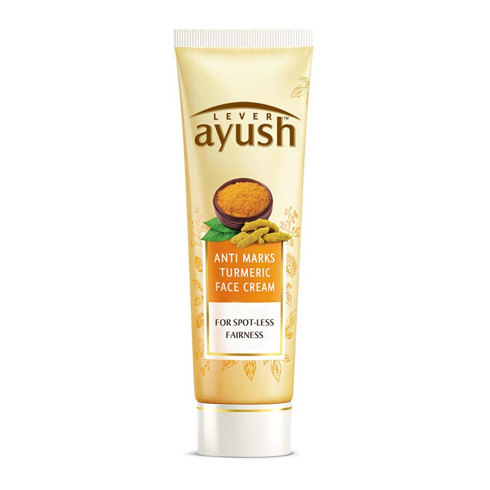 Ayush Vegan Ayurvedic SpotLess Fairness, Anti Marks Turmeric Face