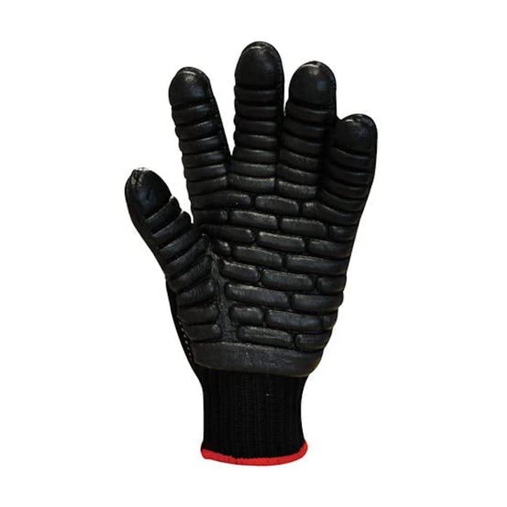 Polyco 8762 Anti Vibration Tremor Low Gloves, 1 Pair, Size Small, Black
