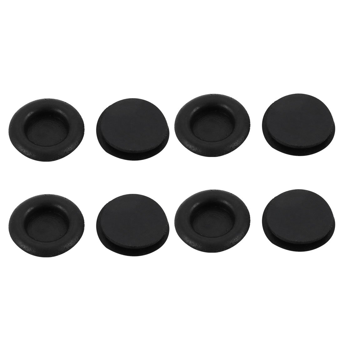sourcingmap 8Pcs 18mm Drill Hole Diameter Electrical Rubber Wire Protection Grommet Gasket