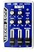JUST MIXER Audio Mixer - Battery/USB Powered Portable Pocket Audio Mixer w/ 3 Stereo Channels (3.5mm) Plus On/Off Switch