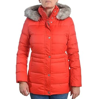 Tommy Hilfiger New Tyra Daunenjacke Damen rot - XL