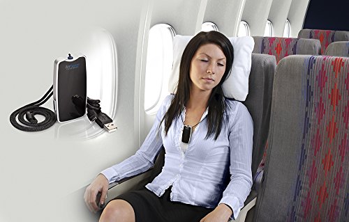 AirTamer A310 |Personal Rechargeable and Portable Air Purifier | Negative Ion Generator | Purifies Air Eliminating Germs, Dust, Viruses, Bacteria, Allergens, Mold, Odors, and More | Leather Case