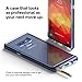 Caseology Skyfall for Galaxy Note 9 Case (2018) - Clear Back & Slim Fit - Ocean Blue