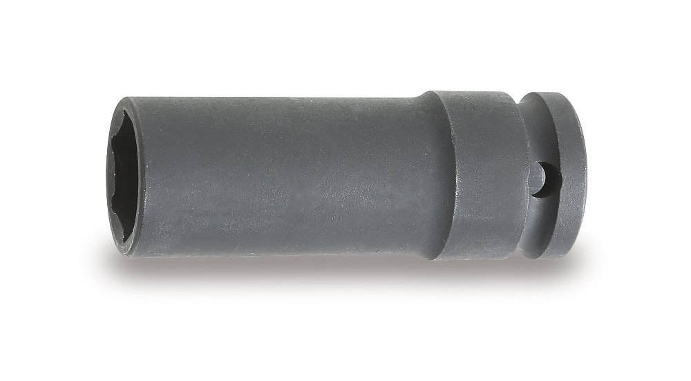 Beta 7200377 Long Slim Series Impact Socket, Phosphatized, 1/2 Drive, 27mm Size
