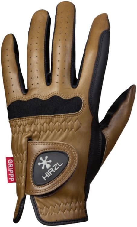 HIRZL GRIPPP Elite Unisex Riding Gloves, Black / brown, 6.5 - Image 3