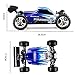 DAZHONG Wltoys 1:18 Scale 2.4G 4WD RTR High Speed Off-Road RC Racing Car with Built- in Li-Po Battery ,Shock Mitigation System (Blue)