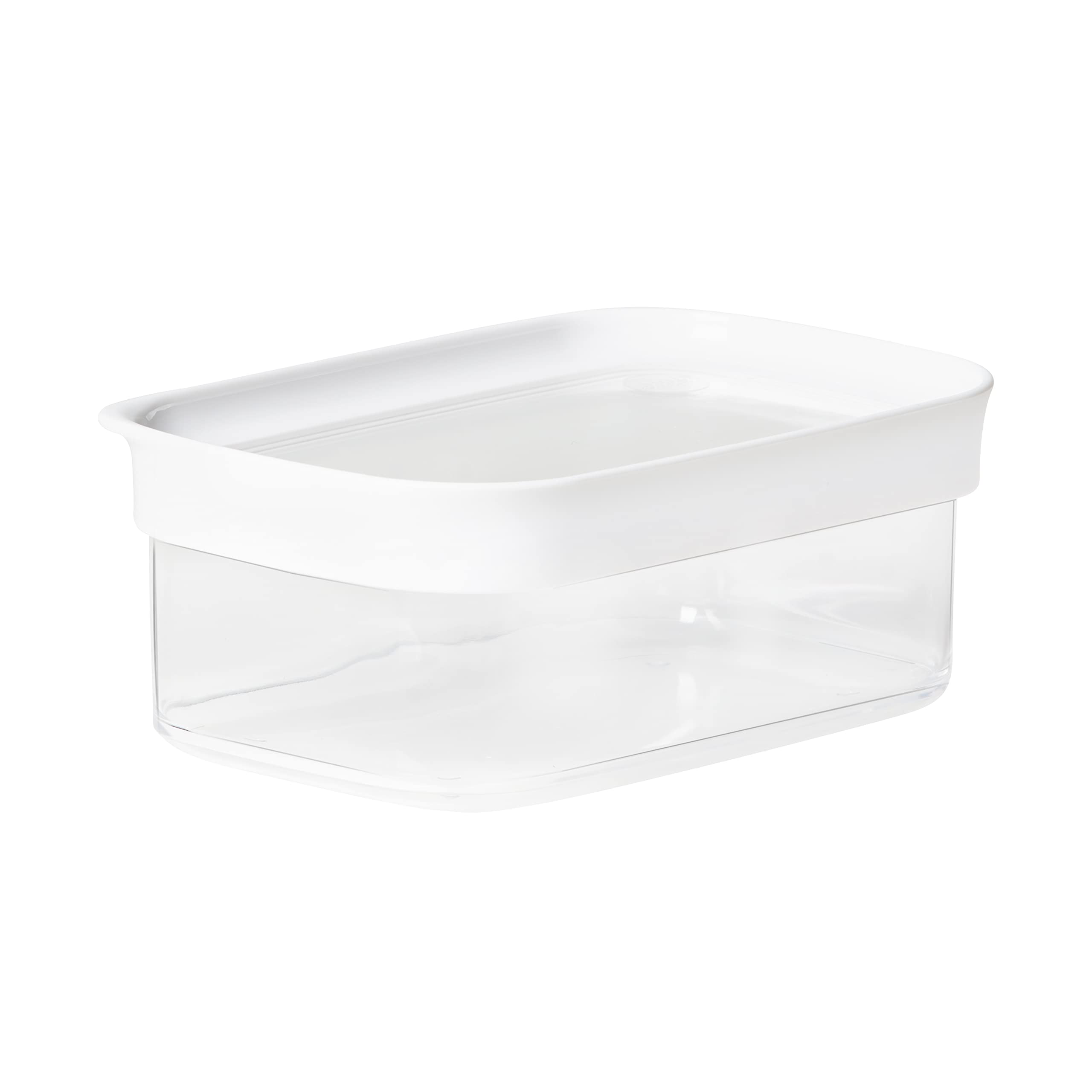 Emsa N11416 Optima Dry Storage Container 0.45 Litres Rectangular 100% Safe, Hygienic, Safe and Space-Efficient Fresh Seal BPA-Free Transparent Design