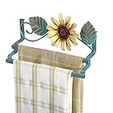Sunflower Cabinet Towel Rack