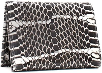 Genuine Mangrove Snakeskin Trifold Wallet