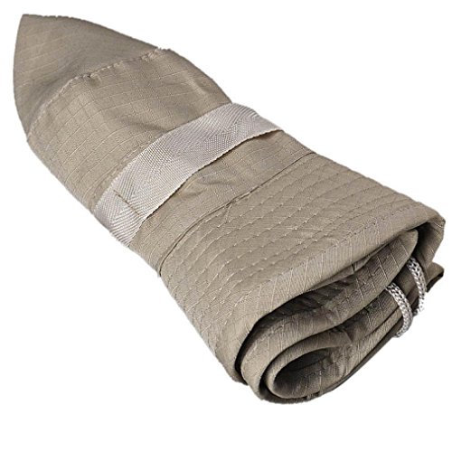 Boomboom Baseball Caps, Soft Bucket Hunting Fishing Outdoor Wide Cap Brim Military Boonie Hats (Beige)