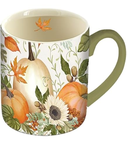 Lang Merry & Bright Kaffeetasse – 400 Ml, Mit Weihnachtsmotiv, Mikrowellen- & Spülmaschinenfest