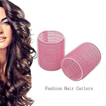 Buy Uber Pack Of 1 6x Big Self Grip Hair Rollers Cling Diy Hair