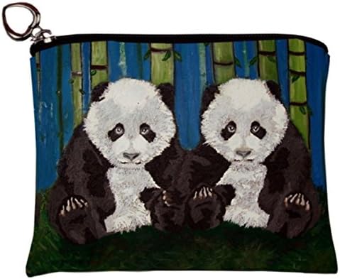 Salvador Kitti Change Purse, Vegan Coin Purse - Animals - from My Original Paintings - Support Wildlife Conservation, Read How (Animals)