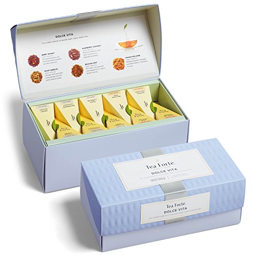 Tea Forte Tea Tasting Assortment Presentation Box Tea Sampler Gift Set