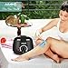 AIMIKE Wax Warmer & Hair Removal Waxing Kit with 4 Colors Hard Wax Beans & 20 Wax Applicator Sticks