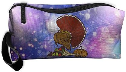Women's Turkey Stands On The SnailPortable Buggy Bag Cosmetic Makup Bags Travel Cases