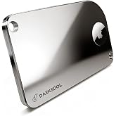 DAEKEDOL 304 Stainless Steel Seed Phrase Storage, AirTag Compatible Plate | Cryptocurrency Seed Storage with Tracker Slot, BIP39 Seed Phrase Metal Plate, Fire-resistant Waterproof