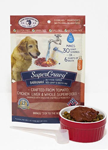 SuperGravy BARKinara Natural Pet Food Topper, 4.5 oz