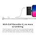 PhotoFast Call Recorder X for iPhone, Cell Phone Call Recording Device