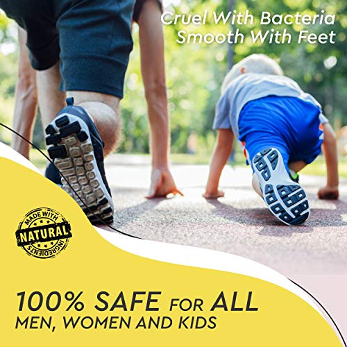 All Natural Tea Tree Oil & Citrus Shoe Deodorizer| Shoe Spray Eliminates Odor Causing Germs Leaving You Fresh| Shoe Spray Deodorizer Made in USA| Foot Spray for All Shoe Types| Foot Deodorant Spray