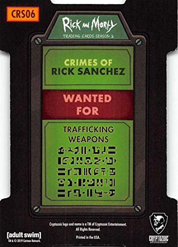 Algopix Similar Product 9 - 2019 Cryptozoic Rick and Morty Season 2