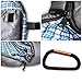 Sakari Sisu Sleeping Bag - 3 Season Envelope Sleeping Bag; Compression Sack and Carabiner Included