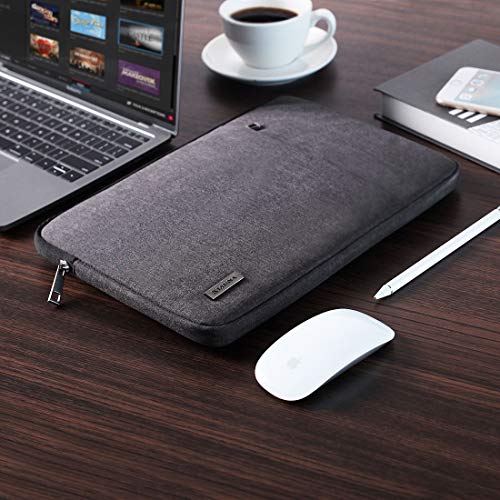 KIZUNA 10 Inch Laptop Sleeve Computer Case Tablet Pouch Bag for 9.7" 10.5" 11" iPad Pro/10.5" iPad Air/10 Microsoft Surface Go/10.5" Samsung Galaxy Tab/10.8" Huawei MediaPad M5 Pro,Dark Grey