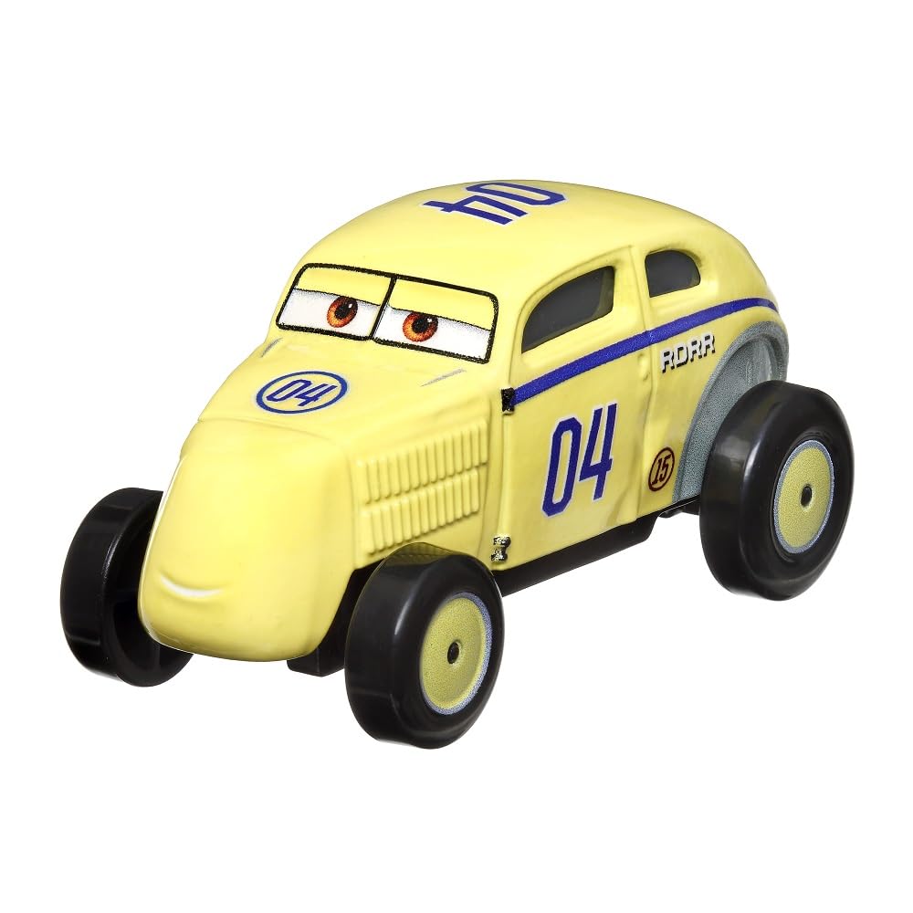 Mattel Selection Vehicles Racing Style Disney Cars Die Cast 1:55 Car, Type: Gearsten Marshall, DXV29