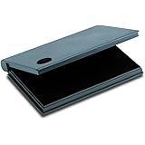 2000 PLUS Stamp Pad, Felt, Size No.2, 6-1/4" x 3-1/2", Black Ink (090407)