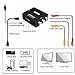 VAlinks 1080P HDMI to AV HDMI to 3RCA Composite CVBS Video Audio Converter Adapter HDMI 2 RCA Support PAL/NTSC for PC Laptop Xbox Blue-Ray PS4 PS3 HD TV STB VHS VCR Comb Camera DVD Color Box -Black