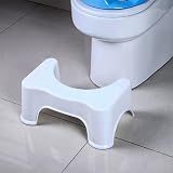 ASPIRE UK Squatting Toilet Stool 7 Inch Non-Slip Bathroom Step Up Stool view 8